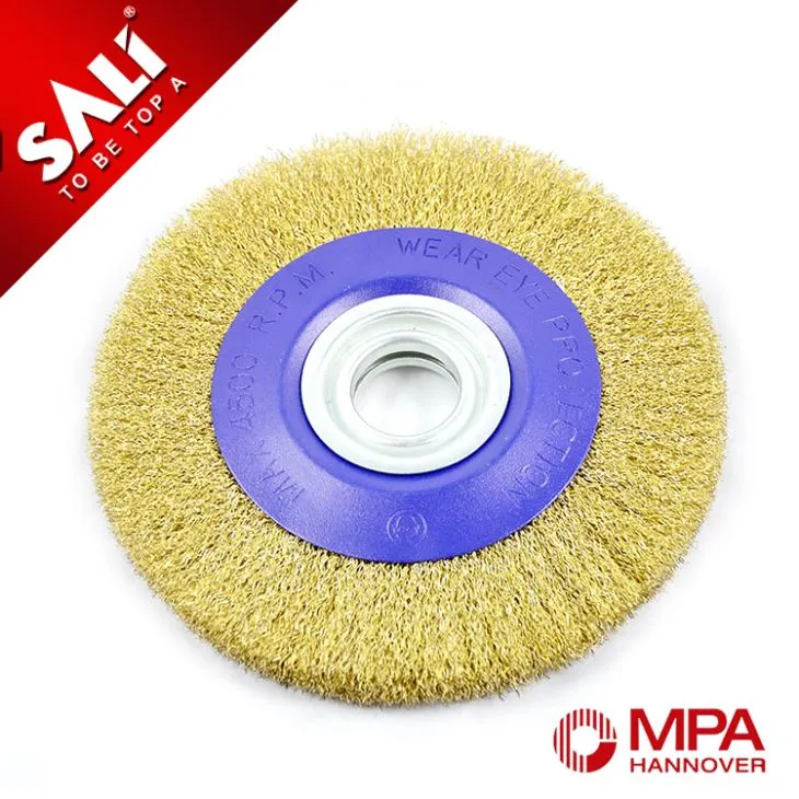 Fresh Material Circular Wide Wire Brush Machine For Polishing